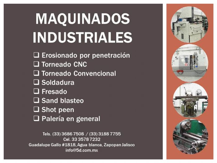 MAQUINADOS INDUSTRIALES